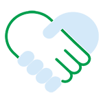 Picto - poignée de main